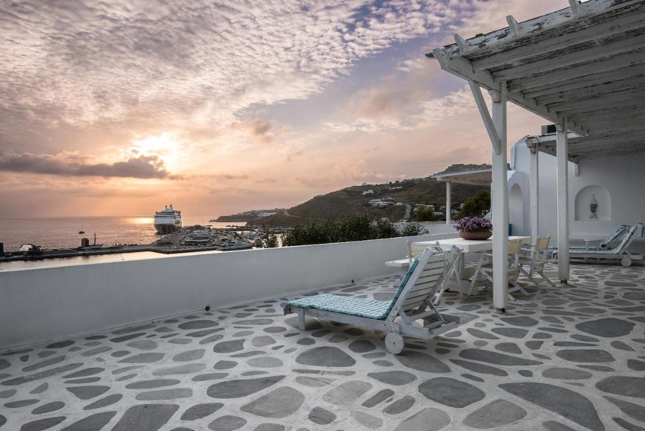 Sunny Guest House New Port Mykonos เตลอส ภายนอก รูปภาพ
