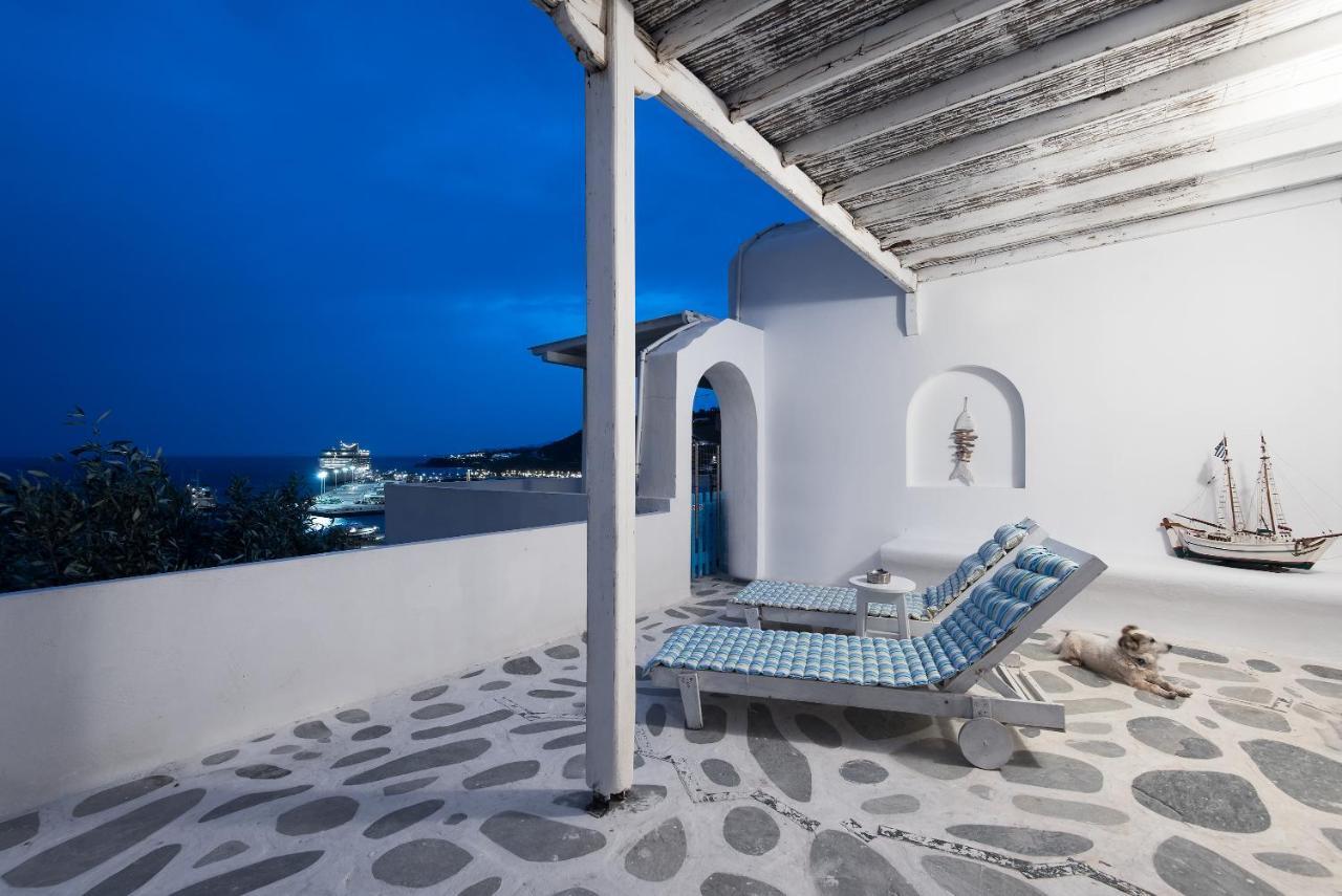 Sunny Guest House New Port Mykonos เตลอส ภายนอก รูปภาพ